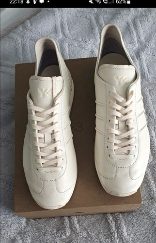 Country white leather low - y-3,